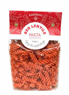 Fusilli de Lentilles Corail