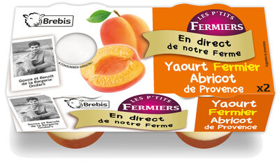 Yaourt brebis fermier Abricot de Provence