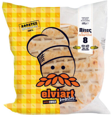 Πίτες με αλεύρι καλαμποκιού