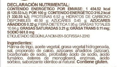 Tortillas de harina Torti Ricas de trigo de mesa