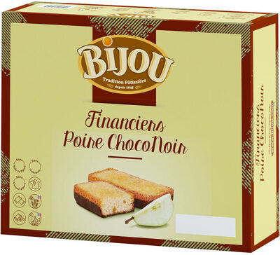 Financiers Poire ChocoNoir