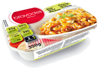 Macaroni sauce à la viande gratiné aux 5 fromages