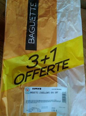 Baguette l'excellente x 3+1 off