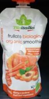 Frullato Carota, Albicocca, Zucca