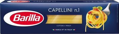 Barilla Spaghetti n1 front packaging