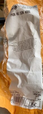 Pain au son 400g