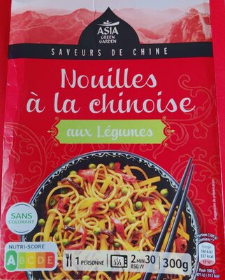 Nouilles à la chinoise aux légumes