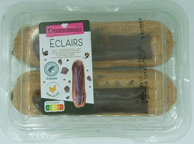 Éclairs au chocolat