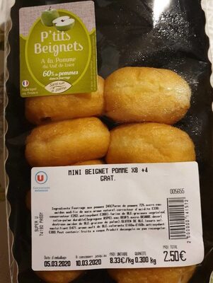 Mini beignet pomme