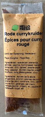 Épices pour curry rouge
