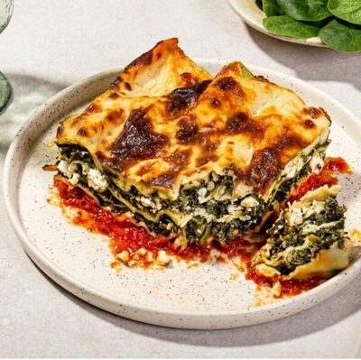 Divines Lasagnes Chèvre Epinards