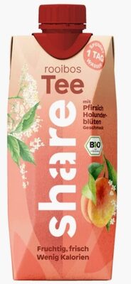 Rooibos Tee Pfirsich Holunderblüten