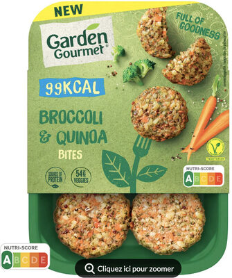 Brocoli quinoa bits