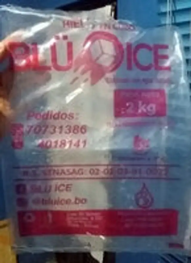 Hielo en Cubo