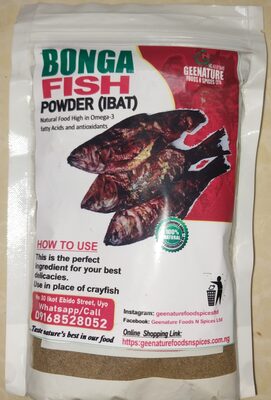 Bonga Fish Powder