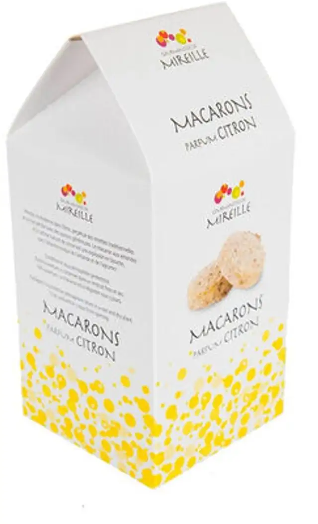Macarons - Lemon Flavour front packaging