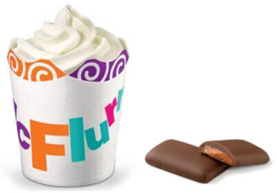 McFlurry vanille Daim