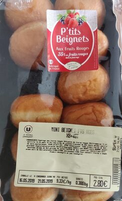 Petits beignets Fruits Rouges