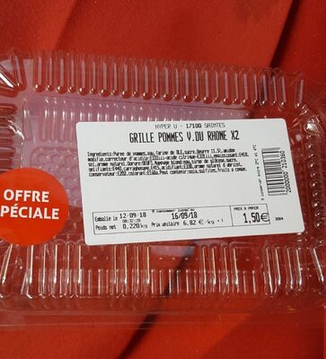 Grille pommes V. du Rhône