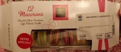 12 macarons