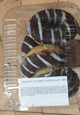 Donuts fourrés goût chocolat