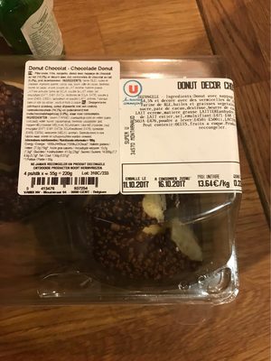 Donut decor chocolat