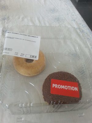 Donut ×4 +2 décongelés front packaging