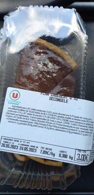 Flan chocolat front packaging