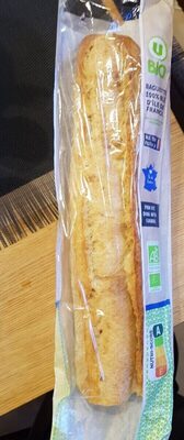 Baguette 100% blé IdF (U BIO)