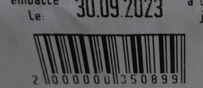 Croissant au beurre E Leclerc