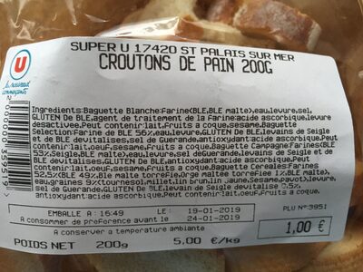 CROUTONS DE PAINS