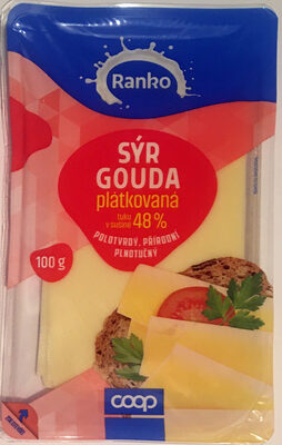 Sýr gouda plátkovaná 48%