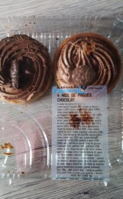 4 nids de Pâques chocolat