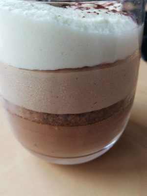 Verrine 3 chocolats