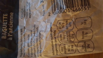 baguette à l'ancienne