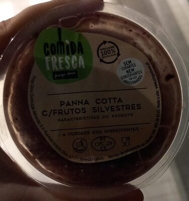 Panna Cotta c/Frutos Silvestres