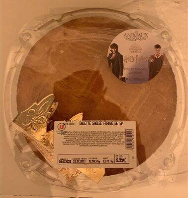 Galette sablee framboise