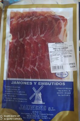 Jamón jaunene front packaging