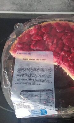 Tarte framboises