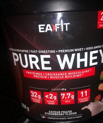 Pure Whey Fraise 850g