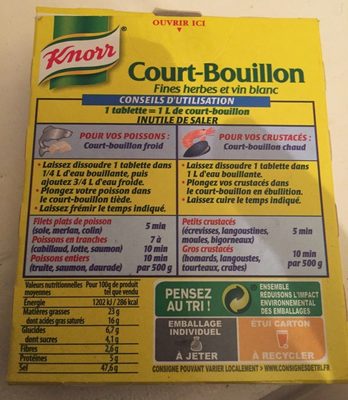 Court bouillon