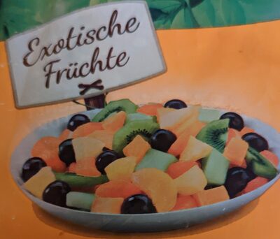 Exotische Früchte Marmelade front packaging