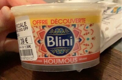 Houmous front packaging