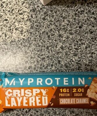 Crispy layered choco caramel