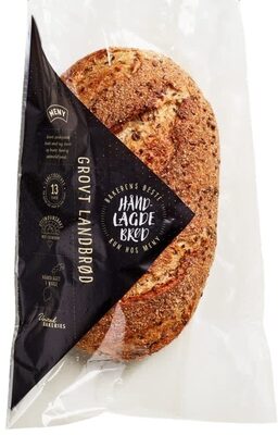 Grovt Landbrød 790g Håndlagd
