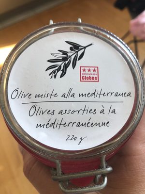 olives vertes à la méditerranéenne