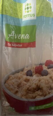 Avena en hojas