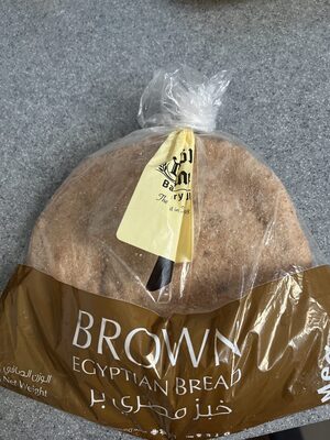 brown egyptian bread