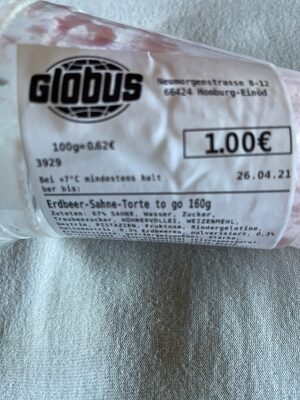 Erdbeer-Sahne-Torte to go