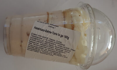 Haelnuss-Sahne-Torte to go